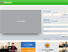 Tablet Screenshot of dietasi.com
